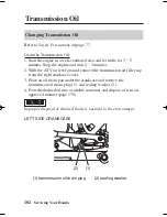 Предварительный просмотр 111 страницы Honda TRX450ER Owner'S Manual