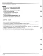 Preview for 6 page of Honda TRX450ES/FE Service Manual