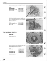 Preview for 168 page of Honda TRX450ES/FE Service Manual