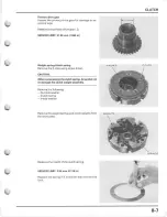 Preview for 171 page of Honda TRX450ES/FE Service Manual