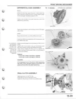 Preview for 343 page of Honda TRX450ES/FE Service Manual