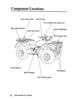 Предварительный просмотр 20 страницы Honda TRX450FM Fourtax Foreman FM 2003 Owner'S Manual