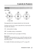 Предварительный просмотр 31 страницы Honda TRX450FM Fourtax Foreman FM 2003 Owner'S Manual