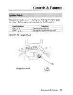 Предварительный просмотр 33 страницы Honda TRX450FM Fourtax Foreman FM 2003 Owner'S Manual