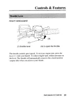 Предварительный просмотр 37 страницы Honda TRX450FM Fourtax Foreman FM 2003 Owner'S Manual