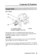 Предварительный просмотр 43 страницы Honda TRX450FM Fourtax Foreman FM 2003 Owner'S Manual