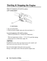 Предварительный просмотр 68 страницы Honda TRX450FM Fourtax Foreman FM 2003 Owner'S Manual