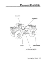 Предварительный просмотр 103 страницы Honda TRX450FM Fourtax Foreman FM 2003 Owner'S Manual