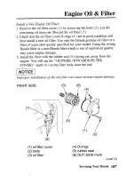 Предварительный просмотр 115 страницы Honda TRX450FM Fourtax Foreman FM 2003 Owner'S Manual