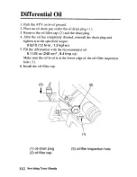 Предварительный просмотр 120 страницы Honda TRX450FM Fourtax Foreman FM 2003 Owner'S Manual