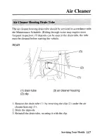 Предварительный просмотр 125 страницы Honda TRX450FM Fourtax Foreman FM 2003 Owner'S Manual