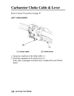 Предварительный просмотр 128 страницы Honda TRX450FM Fourtax Foreman FM 2003 Owner'S Manual