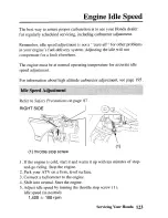 Предварительный просмотр 131 страницы Honda TRX450FM Fourtax Foreman FM 2003 Owner'S Manual