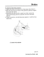 Предварительный просмотр 141 страницы Honda TRX450FM Fourtax Foreman FM 2003 Owner'S Manual