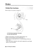 Предварительный просмотр 148 страницы Honda TRX450FM Fourtax Foreman FM 2003 Owner'S Manual