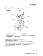 Предварительный просмотр 161 страницы Honda TRX450FM Fourtax Foreman FM 2003 Owner'S Manual