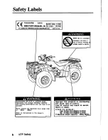 Предварительный просмотр 15 страницы Honda TRX450FM FourTrax Foreman FM Owner'S Manual