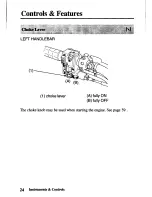 Предварительный просмотр 32 страницы Honda TRX450FM FourTrax Foreman FM Owner'S Manual