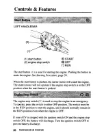 Предварительный просмотр 34 страницы Honda TRX450FM FourTrax Foreman FM Owner'S Manual