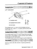 Предварительный просмотр 35 страницы Honda TRX450FM FourTrax Foreman FM Owner'S Manual