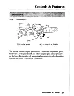 Предварительный просмотр 37 страницы Honda TRX450FM FourTrax Foreman FM Owner'S Manual