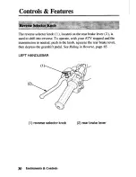 Предварительный просмотр 38 страницы Honda TRX450FM FourTrax Foreman FM Owner'S Manual