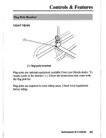 Предварительный просмотр 41 страницы Honda TRX450FM FourTrax Foreman FM Owner'S Manual