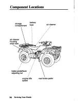 Предварительный просмотр 101 страницы Honda TRX450FM FourTrax Foreman FM Owner'S Manual