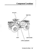 Предварительный просмотр 102 страницы Honda TRX450FM FourTrax Foreman FM Owner'S Manual