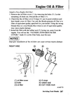 Предварительный просмотр 114 страницы Honda TRX450FM FourTrax Foreman FM Owner'S Manual