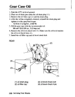 Предварительный просмотр 117 страницы Honda TRX450FM FourTrax Foreman FM Owner'S Manual