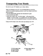 Предварительный просмотр 171 страницы Honda TRX450FM FourTrax Foreman FM Owner'S Manual