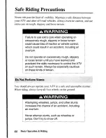 Preview for 53 page of Honda TRX450R 2004 Owner'S Manual