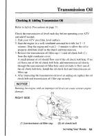 Preview for 104 page of Honda TRX450R 2004 Owner'S Manual