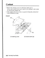 Preview for 109 page of Honda TRX450R 2004 Owner'S Manual