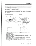 Preview for 144 page of Honda TRX450R 2004 Owner'S Manual