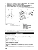 Preview for 106 page of Honda TRX450S Fourtrax Owner'S Manual