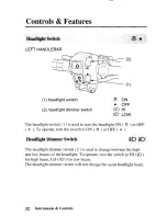 Preview for 40 page of Honda TRX500FA FOURTRAX FOREMAN RUBICON 2003 Owner'S Manual