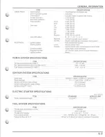 Preview for 13 page of Honda TRX500FE FourTrax Foreman 4x4 ES Service Manual