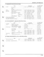 Preview for 15 page of Honda TRX500FE FourTrax Foreman 4x4 ES Service Manual