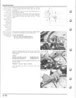 Предварительный просмотр 78 страницы Honda TRX500FE FourTrax Foreman 4x4 ES Service Manual