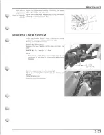 Предварительный просмотр 91 страницы Honda TRX500FE FourTrax Foreman 4x4 ES Service Manual