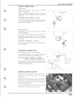 Предварительный просмотр 151 страницы Honda TRX500FE FourTrax Foreman 4x4 ES Service Manual