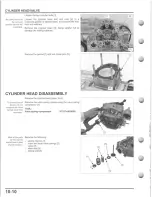 Предварительный просмотр 212 страницы Honda TRX500FE FourTrax Foreman 4x4 ES Service Manual