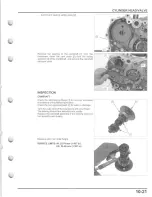 Preview for 223 page of Honda TRX500FE FourTrax Foreman 4x4 ES Service Manual