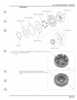 Предварительный просмотр 249 страницы Honda TRX500FE FourTrax Foreman 4x4 ES Service Manual