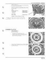 Предварительный просмотр 251 страницы Honda TRX500FE FourTrax Foreman 4x4 ES Service Manual