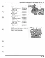 Предварительный просмотр 297 страницы Honda TRX500FE FourTrax Foreman 4x4 ES Service Manual