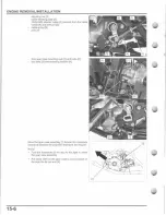 Предварительный просмотр 306 страницы Honda TRX500FE FourTrax Foreman 4x4 ES Service Manual