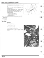 Preview for 354 page of Honda TRX500FE FourTrax Foreman 4x4 ES Service Manual